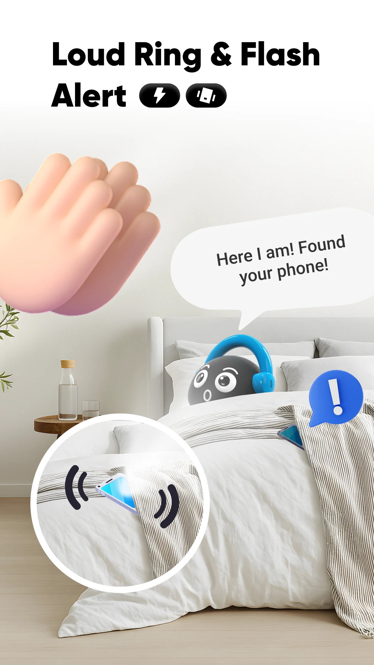 Clappy Phone Finder Launcher screenshot