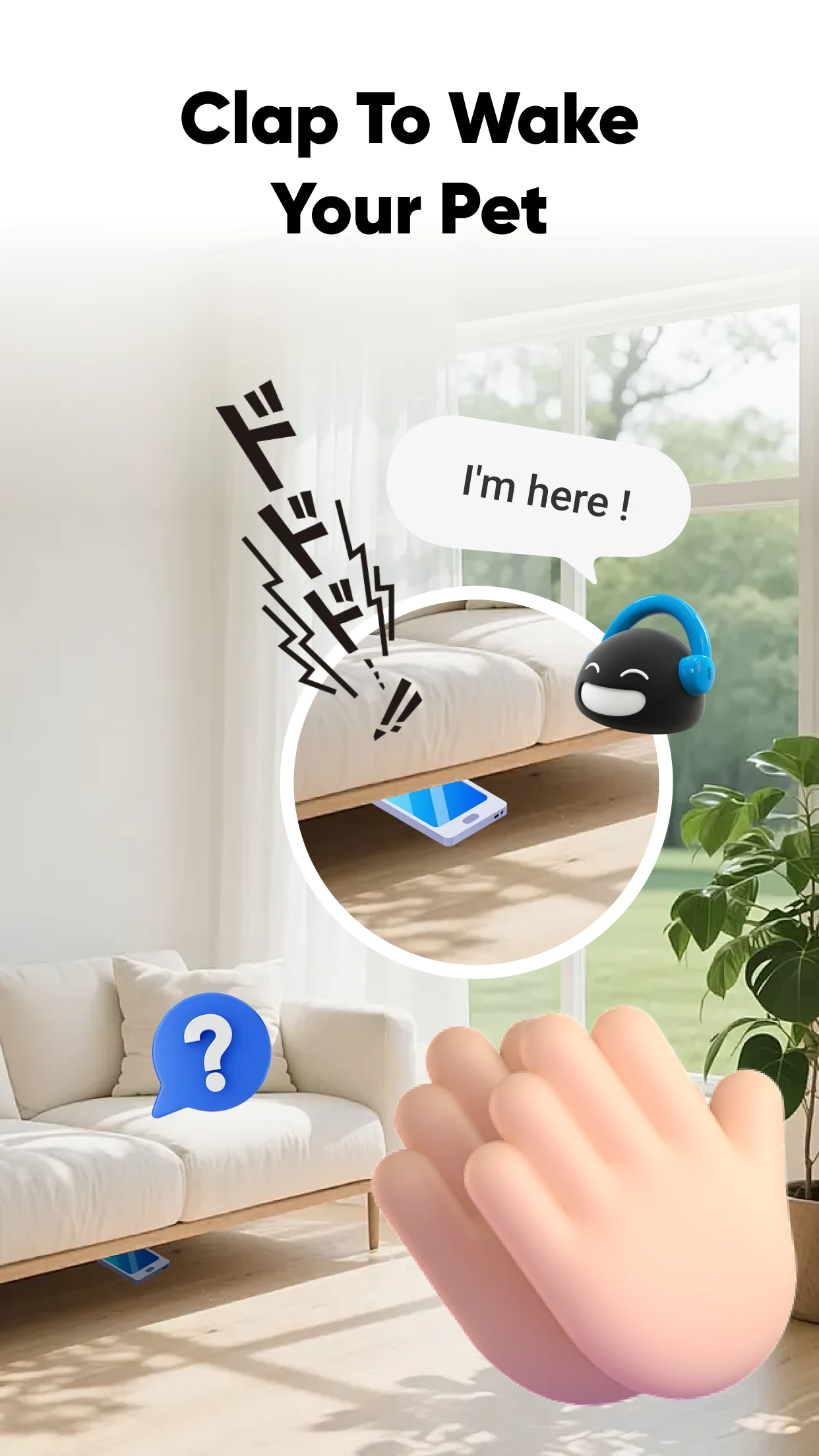 Clappy Phone Finder Launcher screenshot